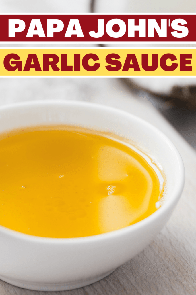 Papa John's Garlic Sauce