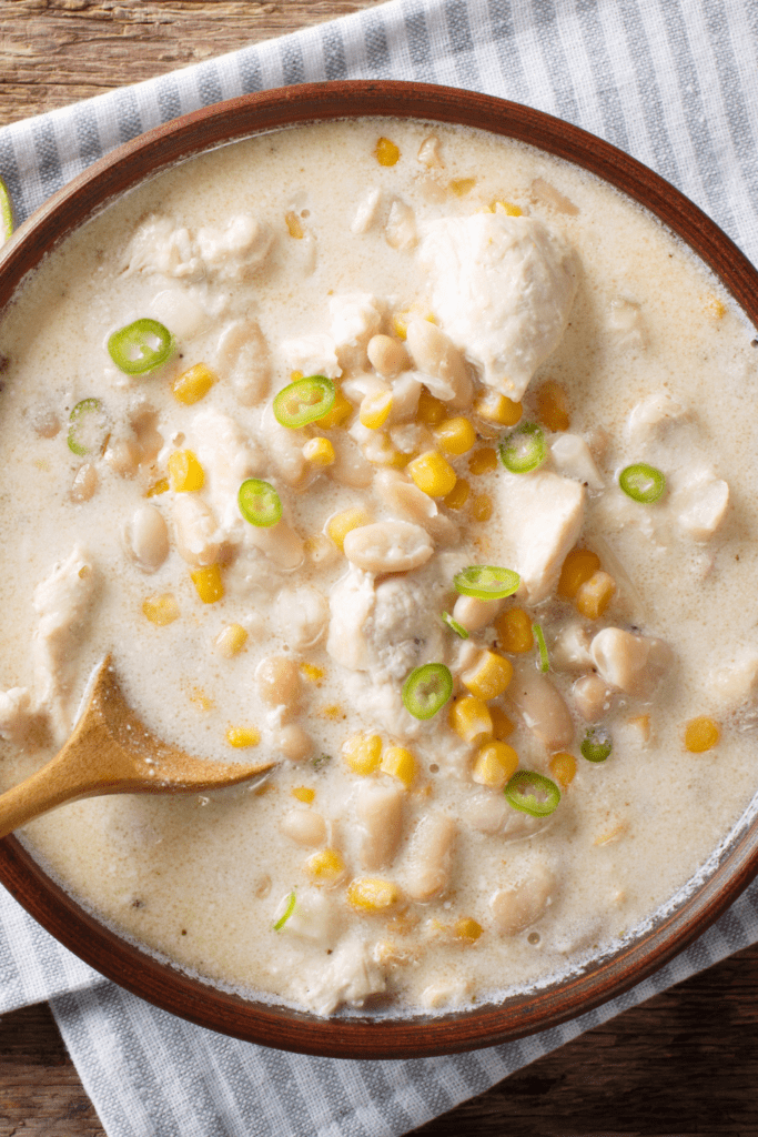White Chicken Chili with Beans