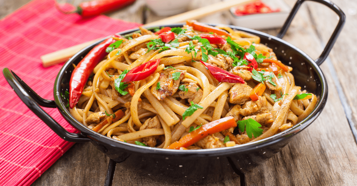 Homemade Chicken Chow Mein