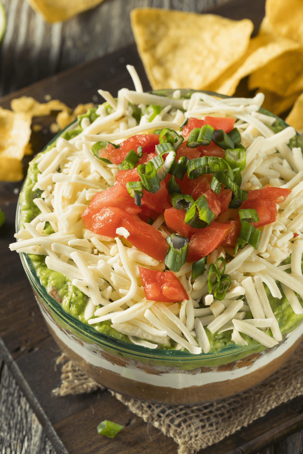 Seven Layer Taco Dip