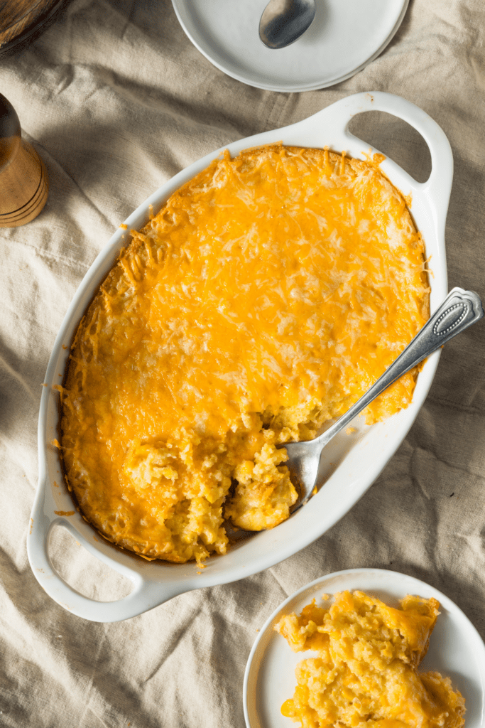 Easy Homemade Corn Pudding Casserole