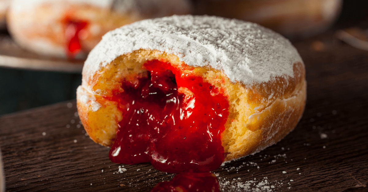 Homemade Jelly Donuts