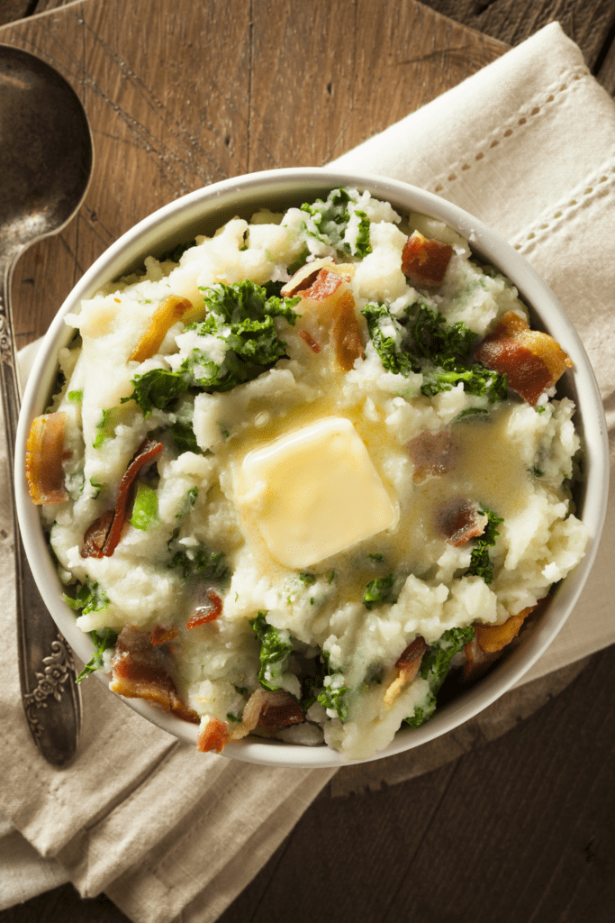 Homemade Irish Mashed Potatoes Colcannon