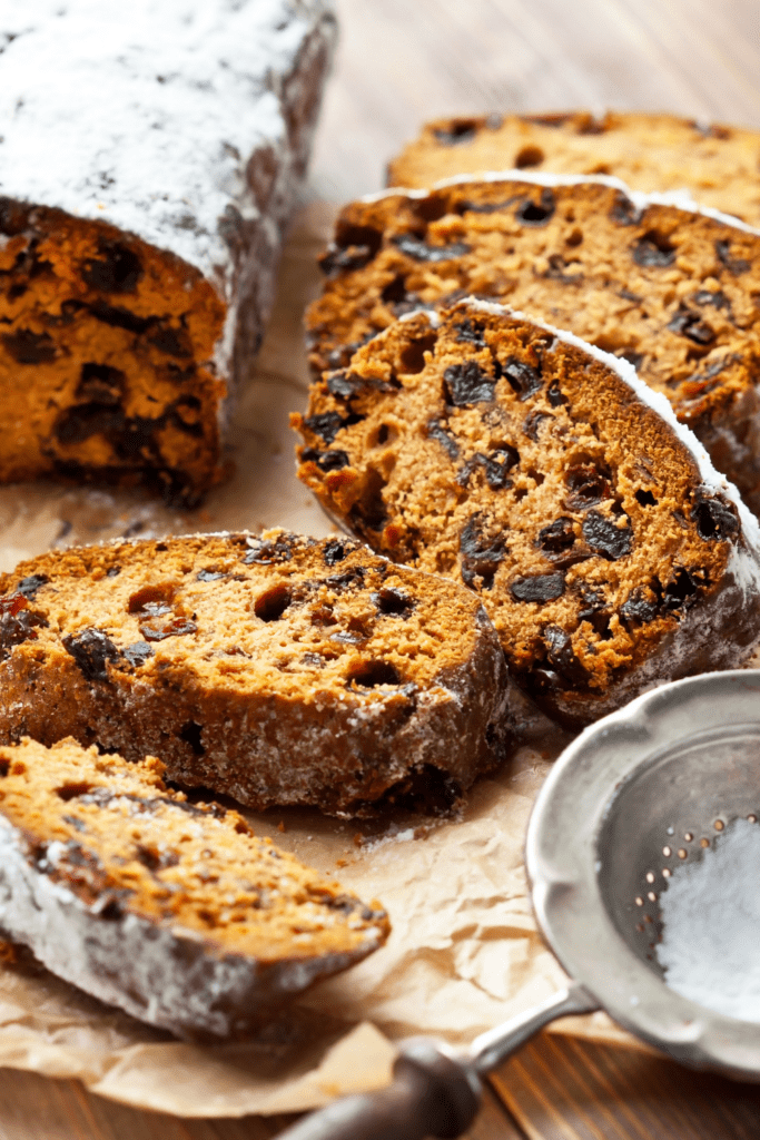 Tasty Cake With Raisins And Walnuts Pin