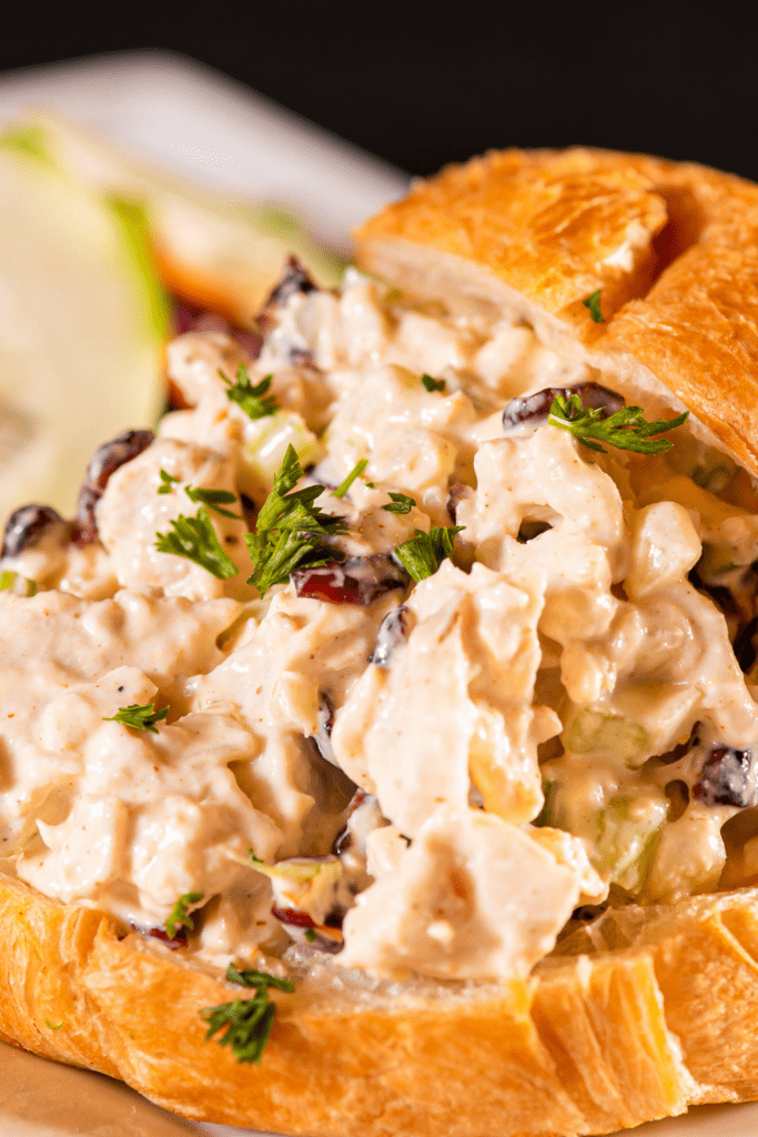 Waldorf Chicken Salad on Croissant