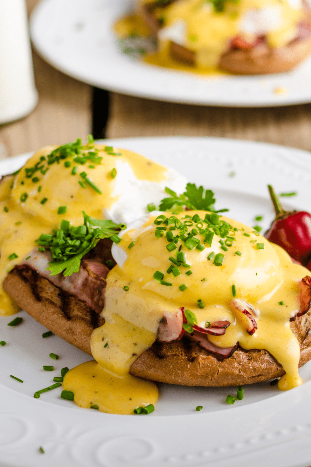 Eggs Benedict with Fresh Herbs