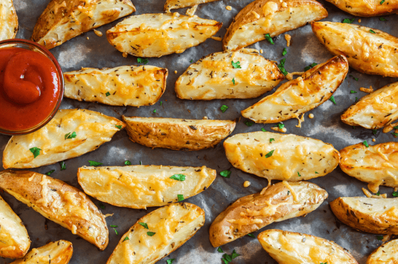 Oven-Baked Potato Wedges