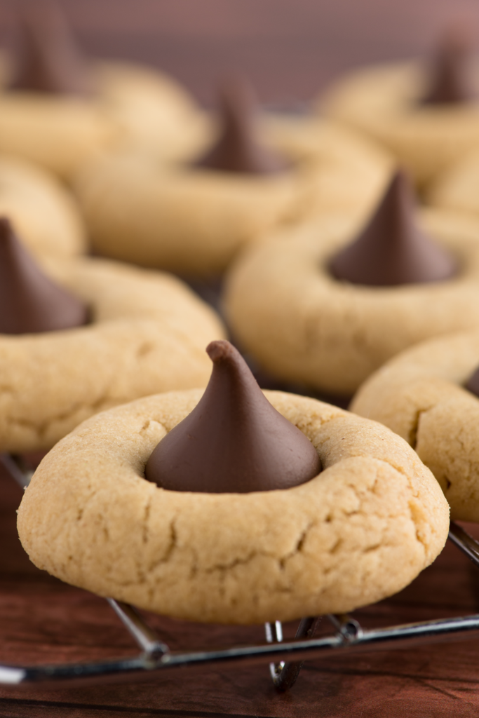 Peanut Butter Blossom Cookies