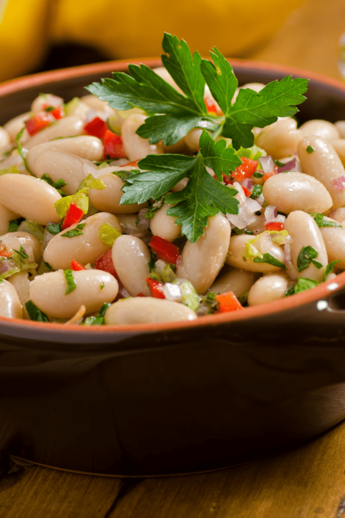 Homemade White Cannellini Salad