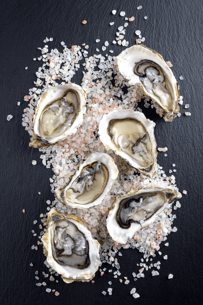 British Huitre or Oysters