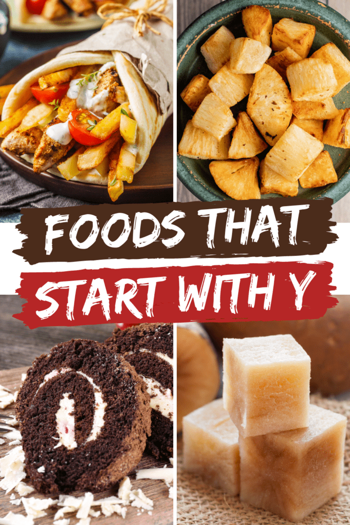 Foods That Start With Y