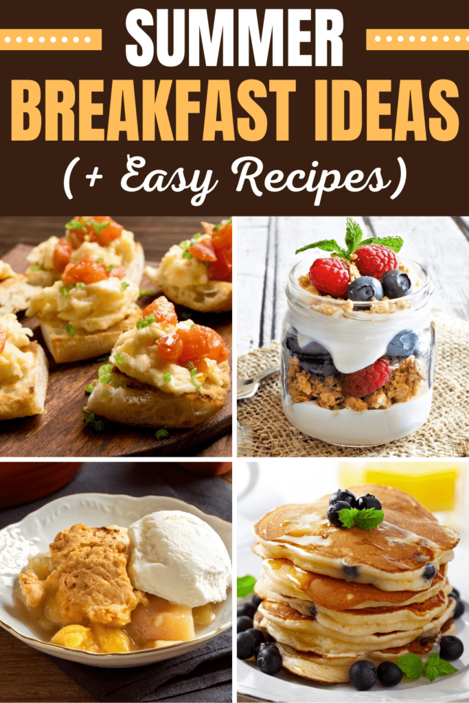 Summer Breakfast Ideas (+ Easy Recipes)