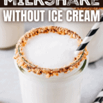 Vanilla Milkshake Without Ice Cream
