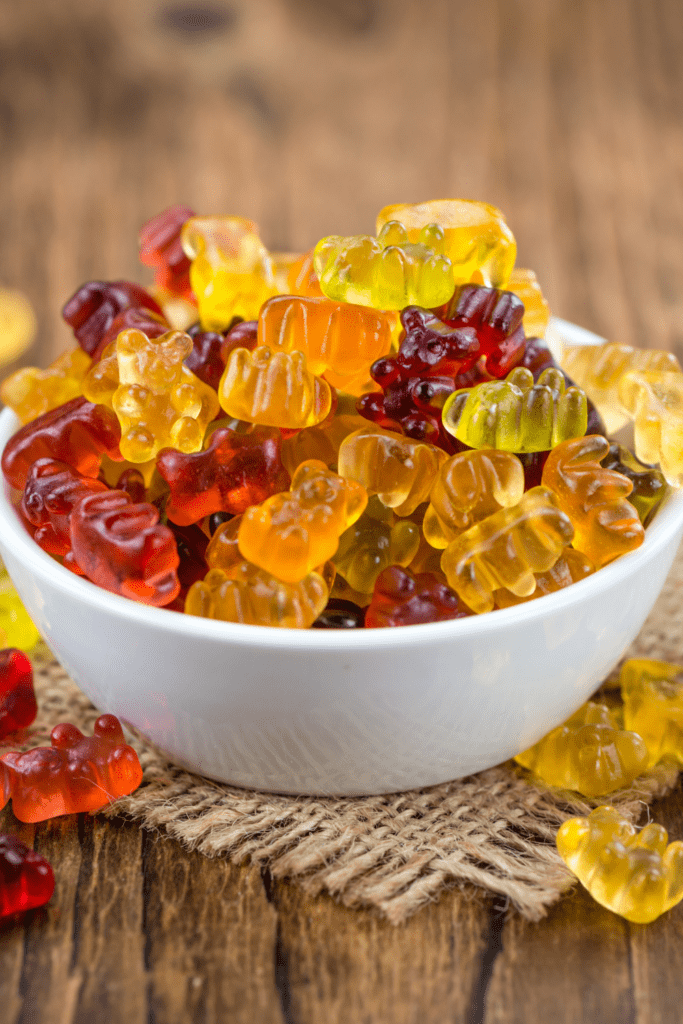 Bowl of Gummy Bears