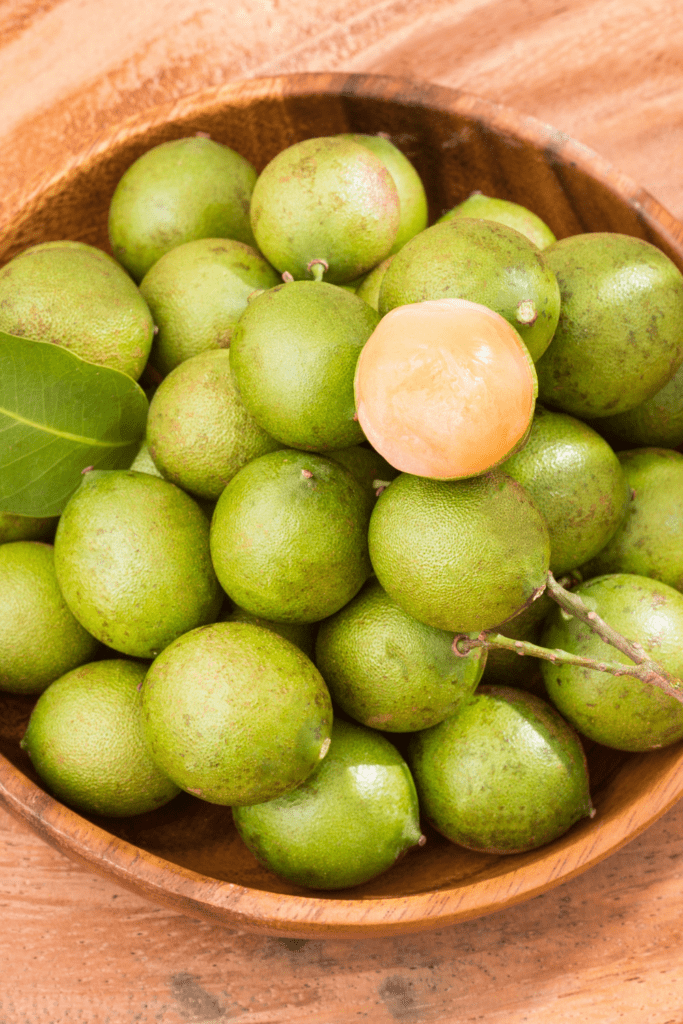 Bowl of Quenepa Fruits