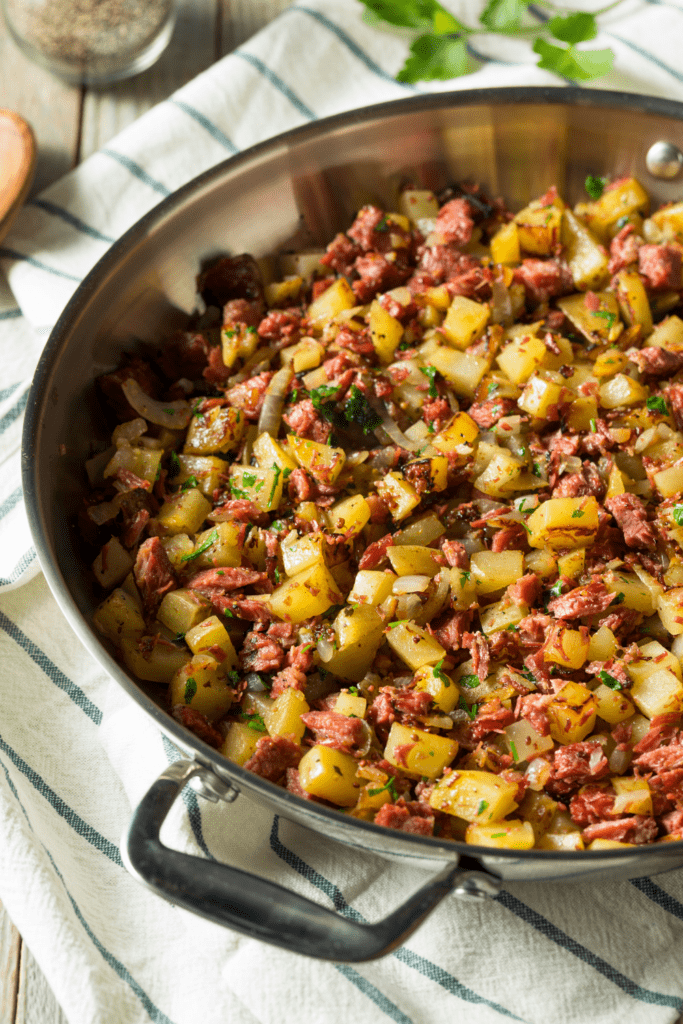 Corned Beef and Potato hash