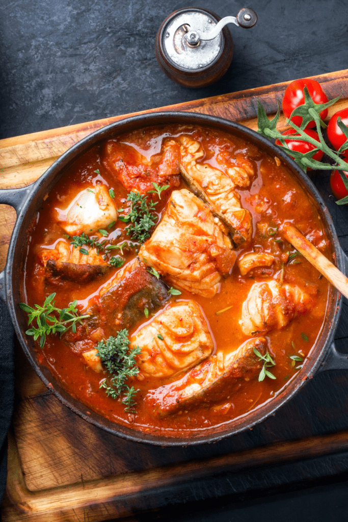 Fish Stew in Tomato Sauce