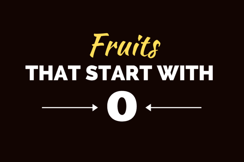 20 Fruits That Start With O