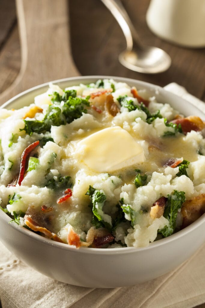 Irish Mashed Potatoes Colcannon