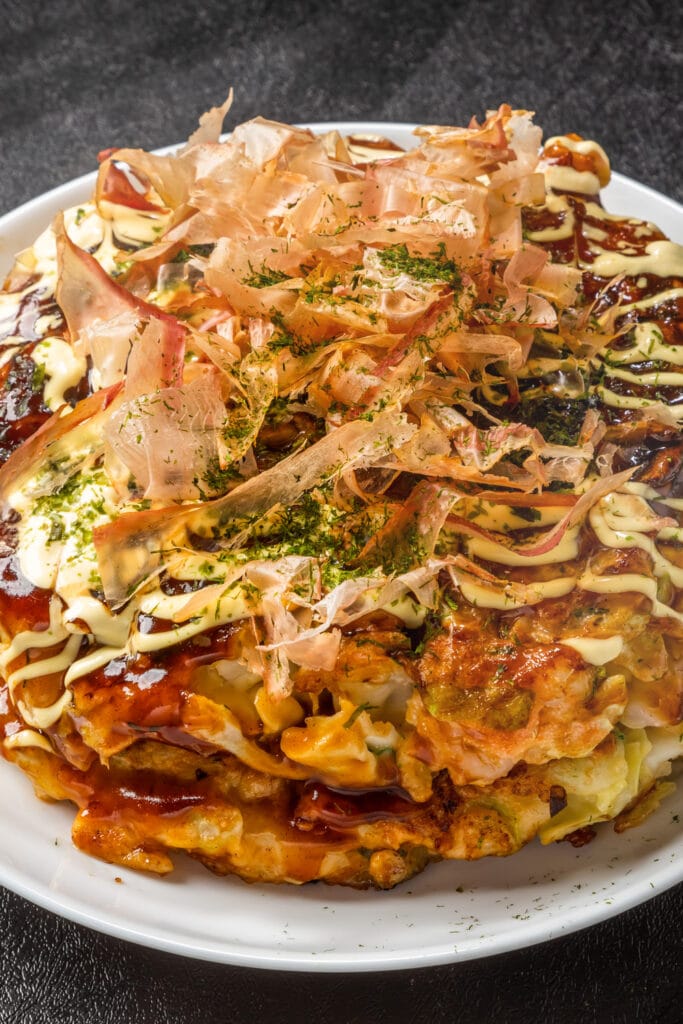 Japanese Style Pancake Okonomiyaki