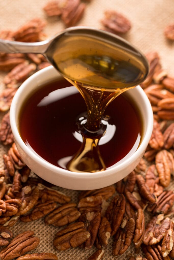 Pecans and Maple Syrup