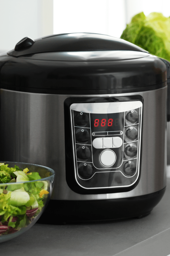 Slow Cooker in a Kitchen