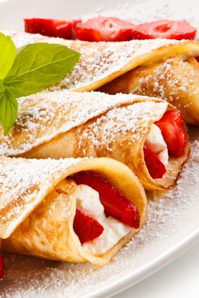 Strawberry Crepes