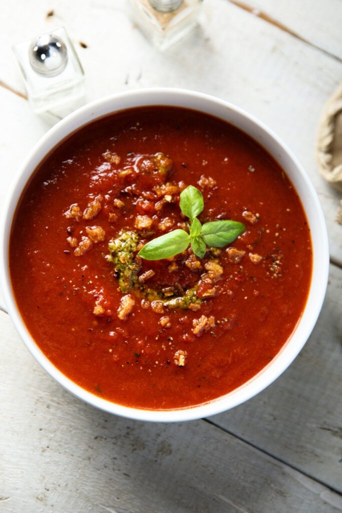 Bowl of Tomato Soup