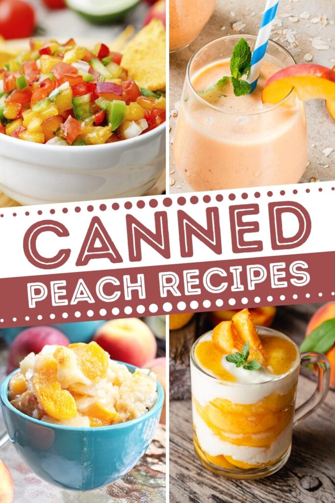 Canned Peach Recipes