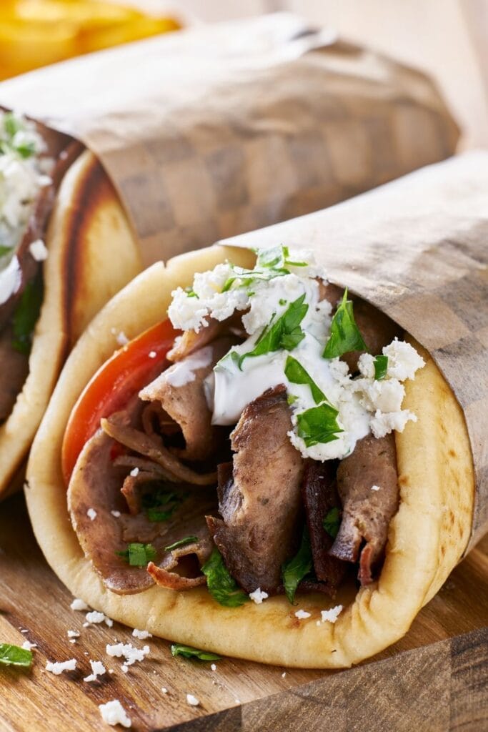 Greek Lamb Meet Gyros