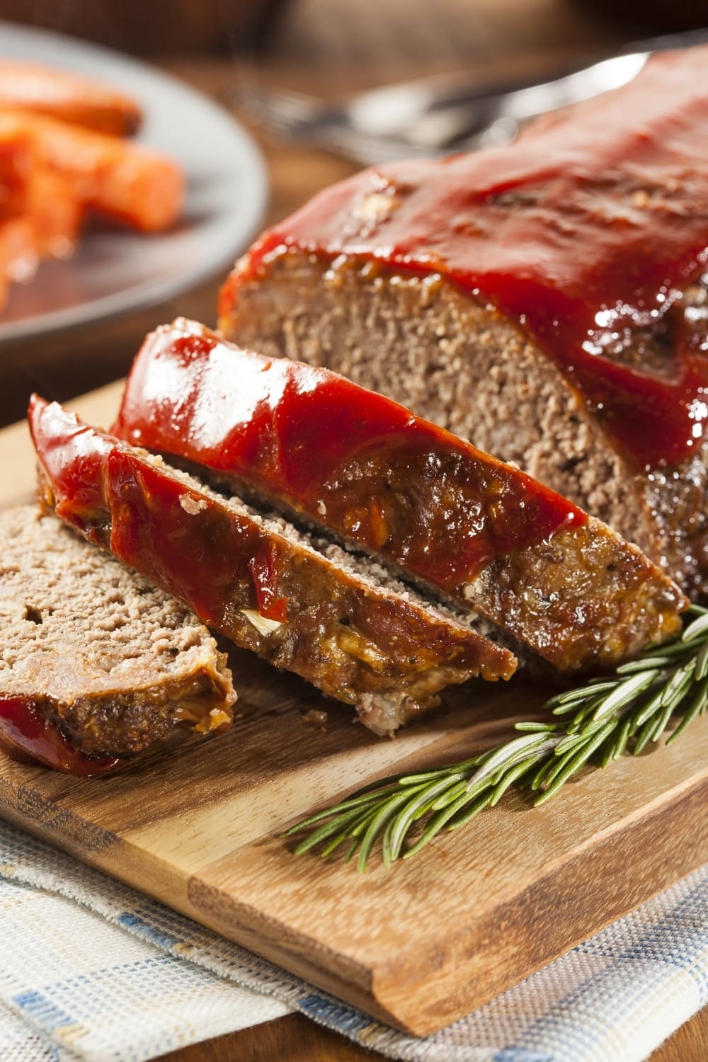 Ground Beef Meatloaf with Ketchup