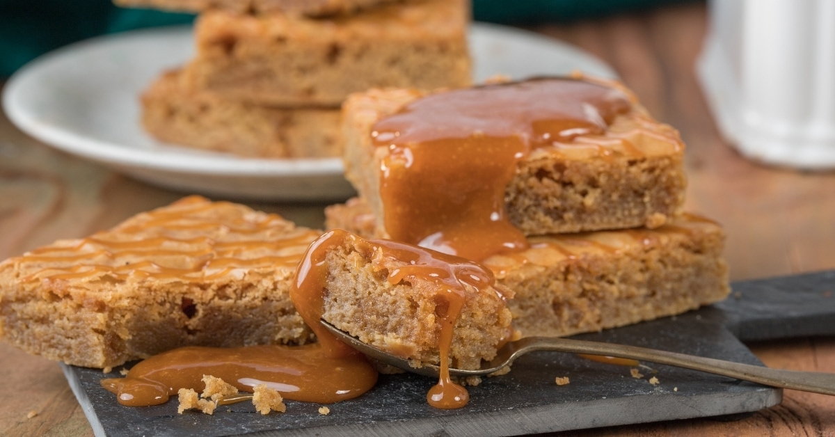 Homemade Butterscotch Blondies