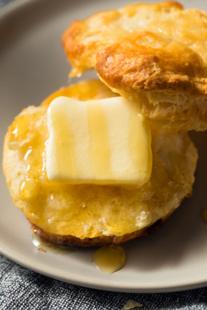 Homemade Carbquik Buttermilk Biscuits