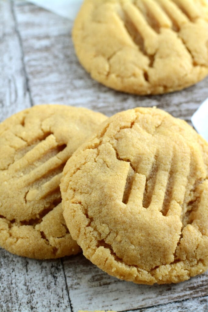 Homemade Keto Peanut Butter Cookies