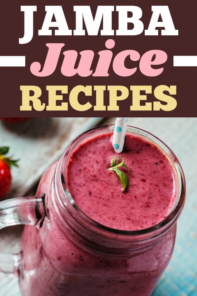 Jamba Juice Recipes