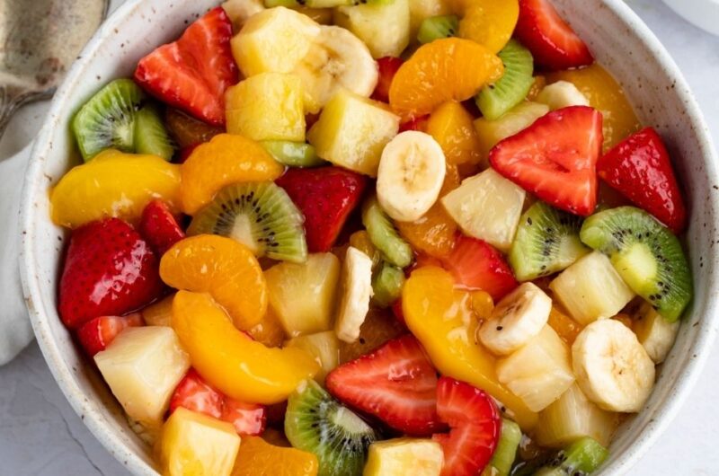 Fruit Salad With Peach Pie Filling