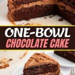 One-Bowl Chocolate Cake