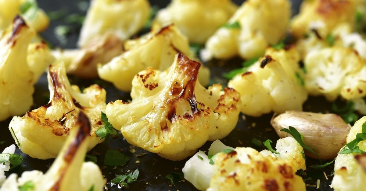 Paleo Roasted Cauliflower