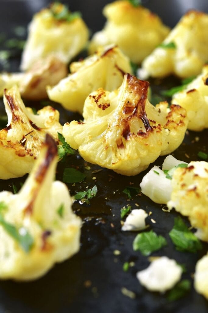 Roasted Spicy Cauliflower