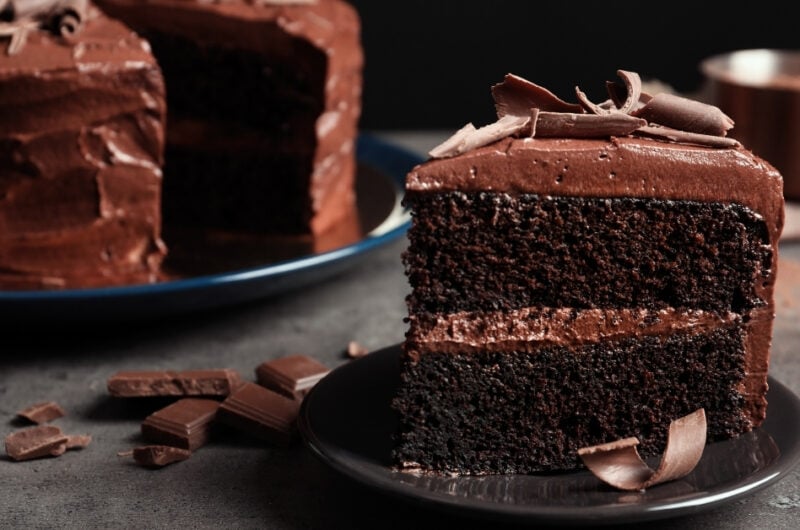 9-Inch Chocolate Cake Recipe