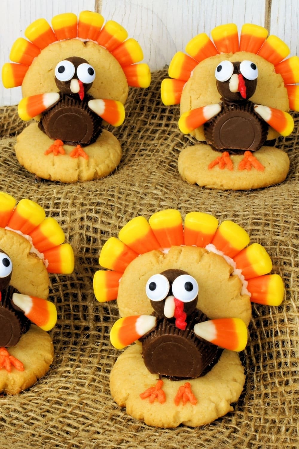 Thanksgiving Turkey Cookies