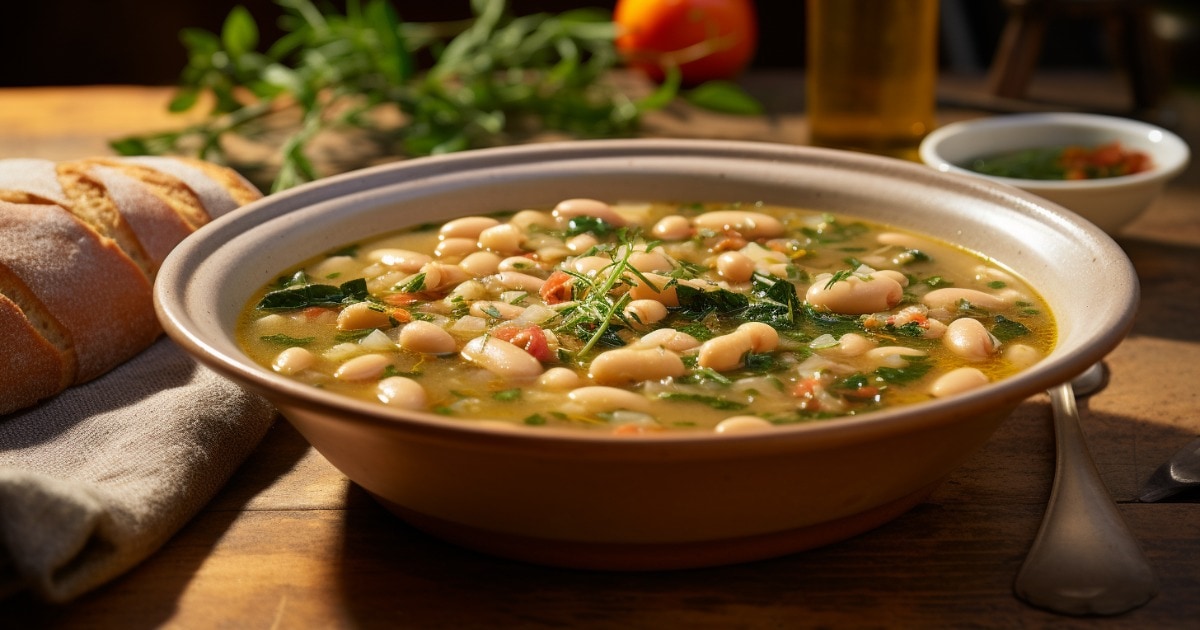 Tuscan white bean soup