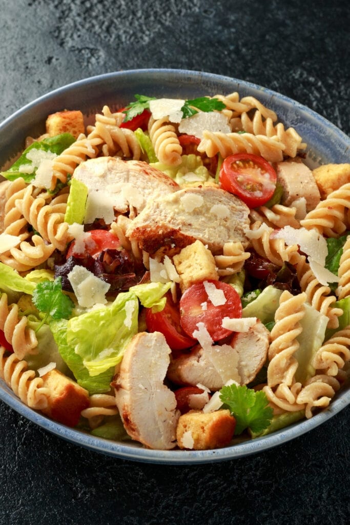 Caesar Salad Chicken Pasta