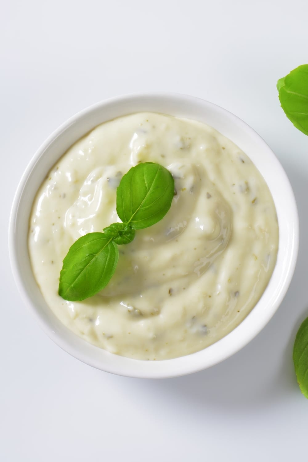 Caesar Salad Dressing in a Small Container