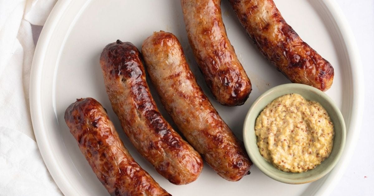 Homemade Crispy and Juicy Air Fryer Sausage