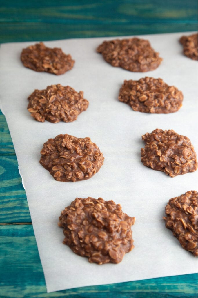 No-Bake Peanut Butter Cookies