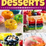 Rainbow Desserts