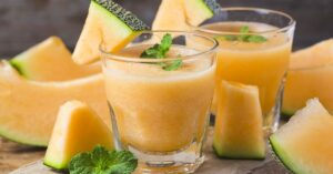 Refreshing Cantaloupe Juice