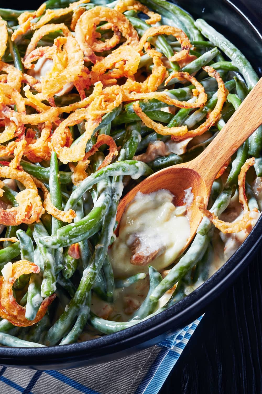 Green Bean Casserole with Fried Onions