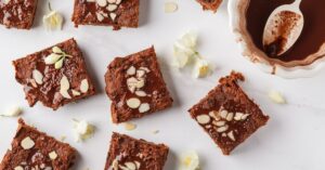 Healthy Vegan Pumpkin Brownie Bars